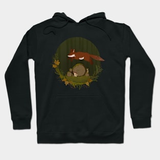 Forest Fox Run Hoodie